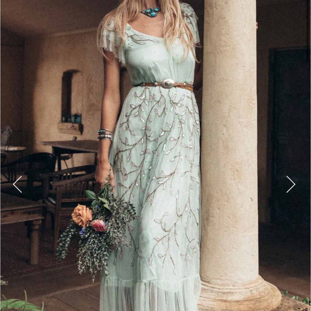 Chasing Unicorns Cajun Moon Tulle Maxi Dress